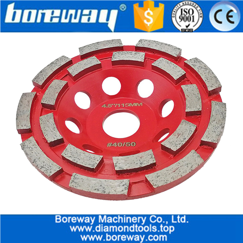 Diamond Double Row Cup Wheel wholesale diamond segmented grinding cup wheel