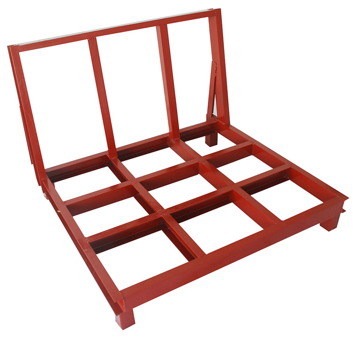 Finished or semi-finished stone slab stroage rack for ware house