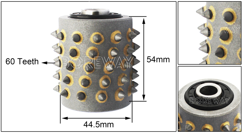 Bush Hammer Roller For Concrete Floor