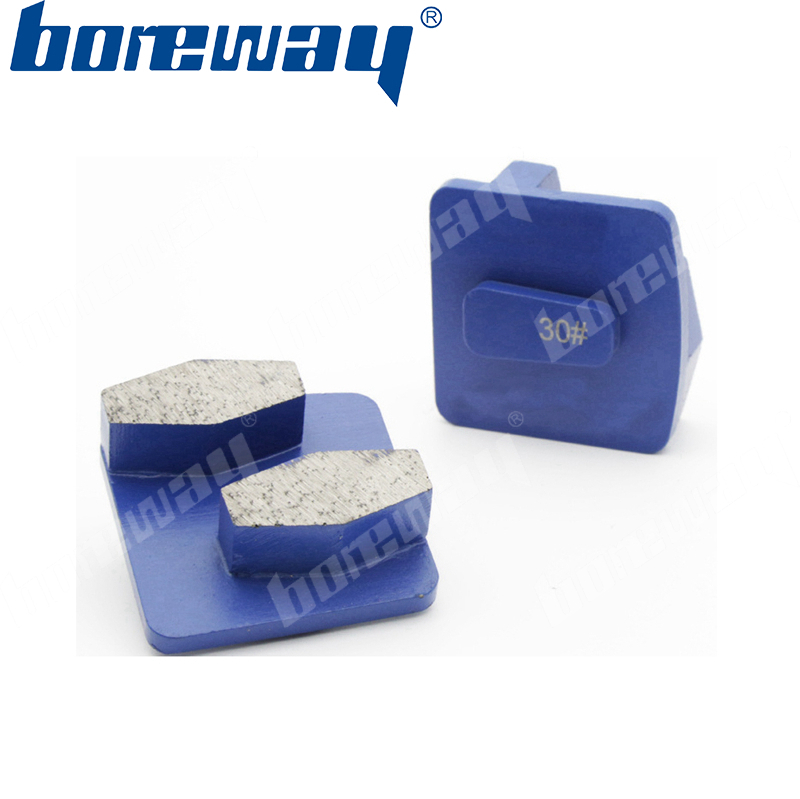 2 sixangle husqvarna grinding blocks