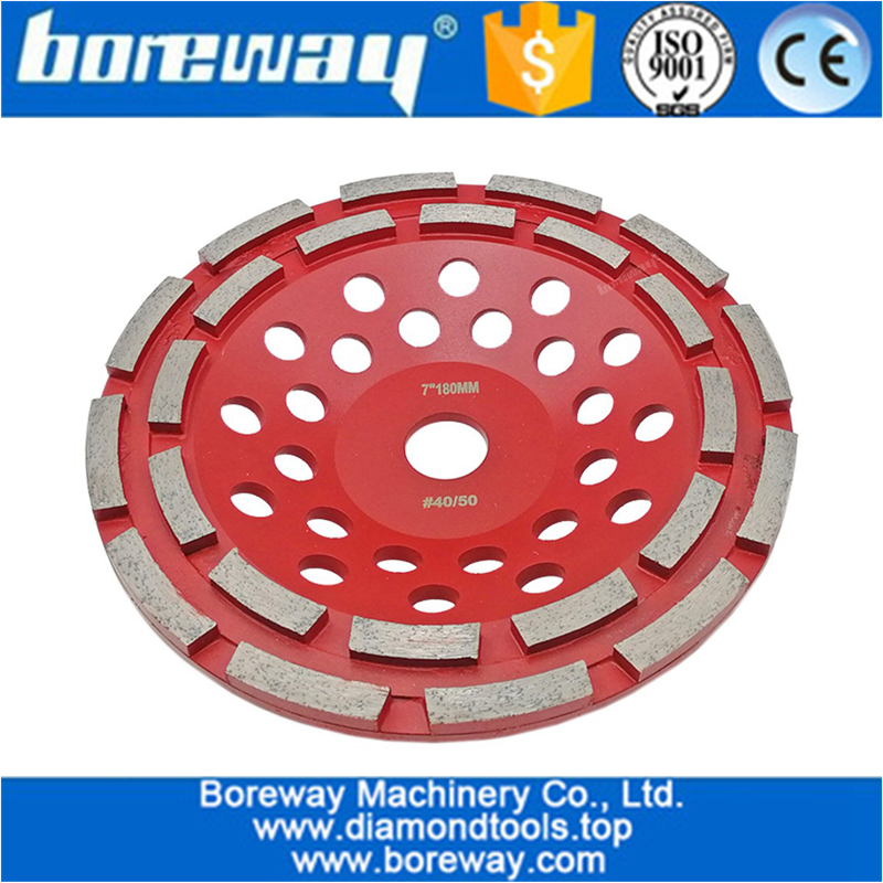 Diamond Double Row Cup Wheel wholesale diamond segmented grinding cup wheel