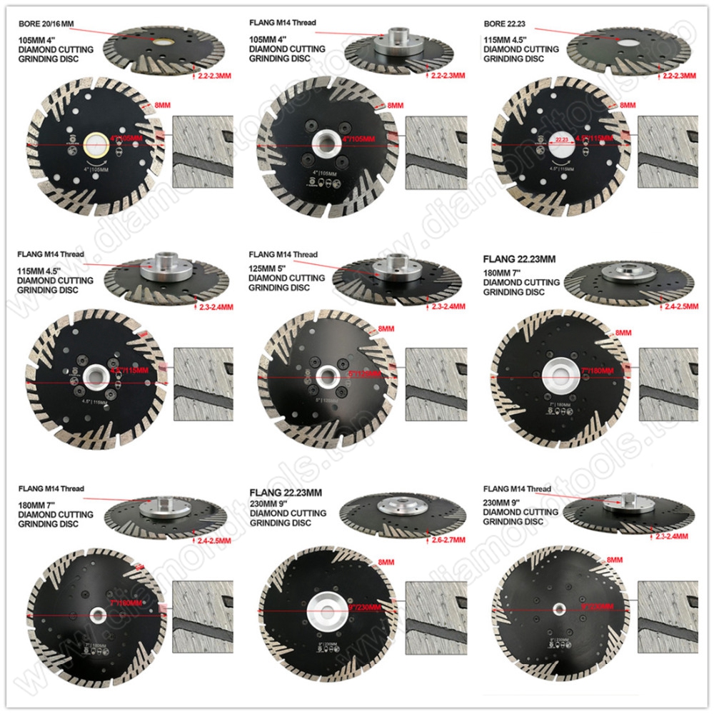 diamond turbo cutting saw blade boreway05@boreway.net