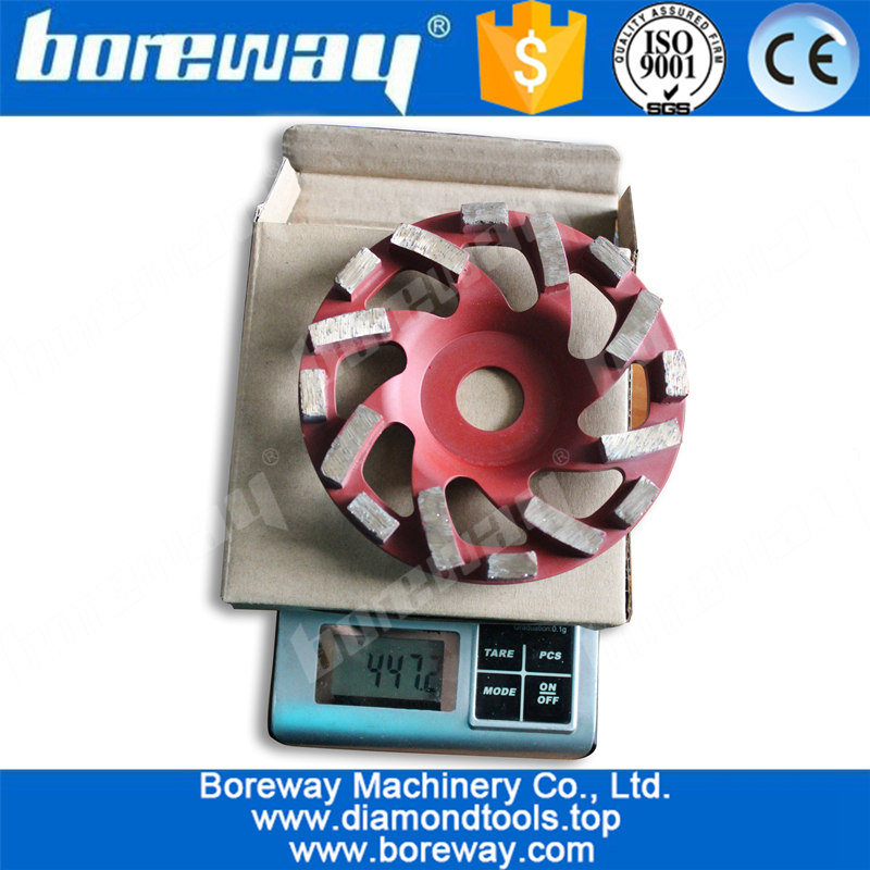 5 inch turbo diamond cup wheels for grinding concrete