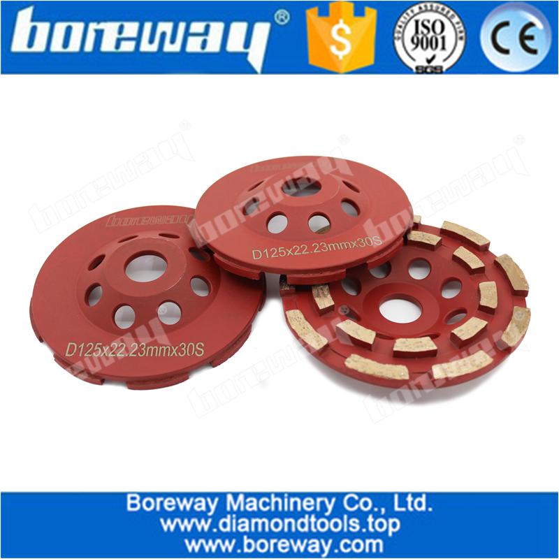 Professional 125mm welding diamond cup wheel for concrete