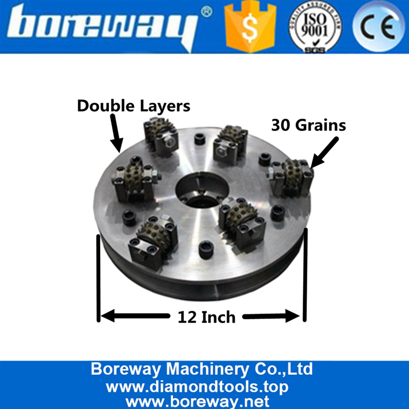 12 Inch Double Layer Bush Hammer Disc