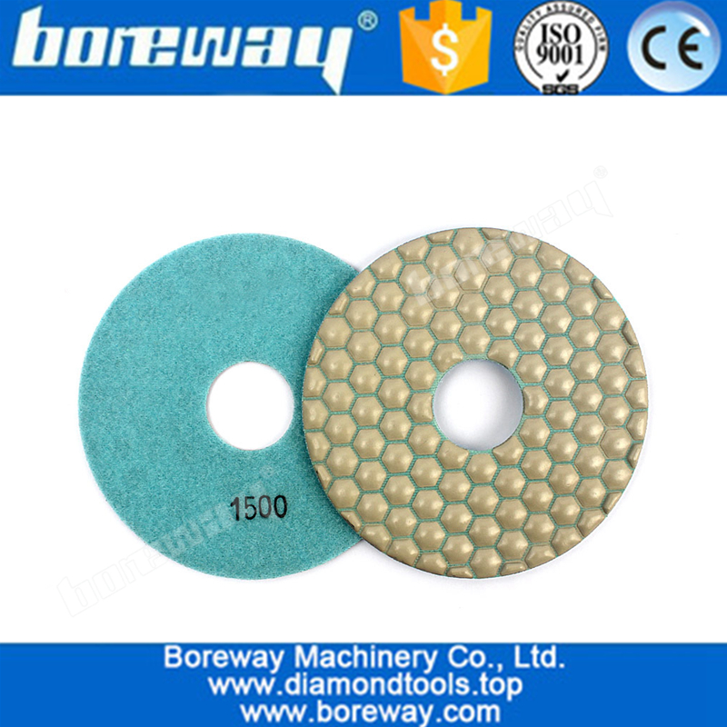 5inch 125MM Diamond Dry Polishing Pad for Angle Grinder Polishing Stone Granite Marble