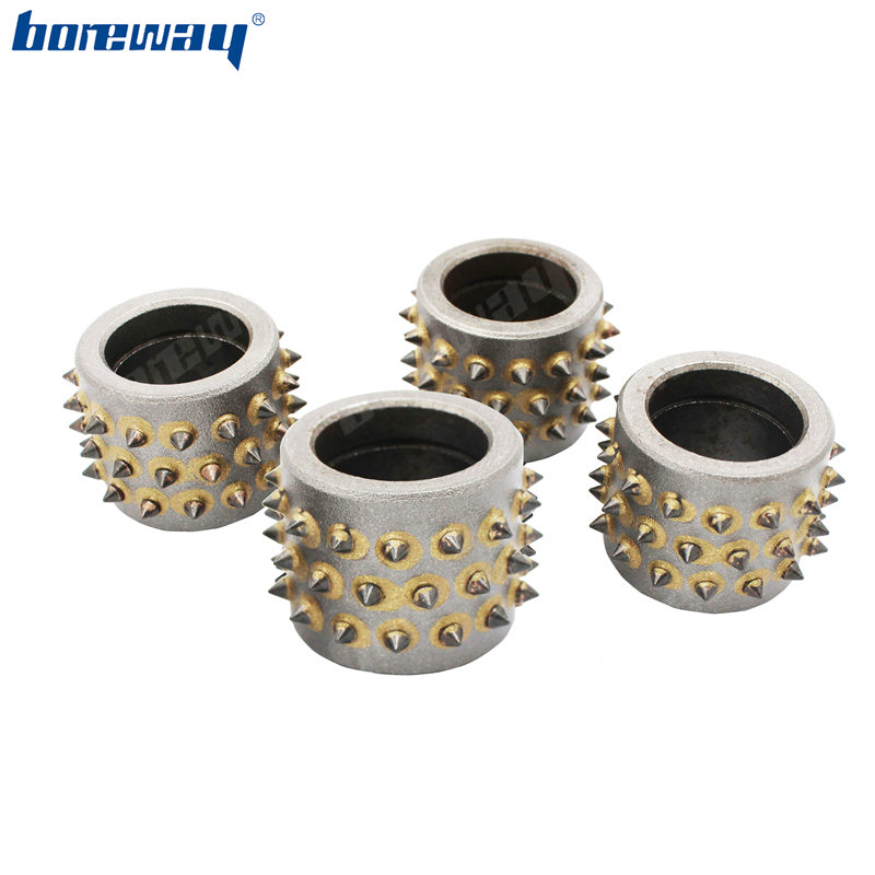 45 Teeth Diamond Bush Hammered Grinding Rollers