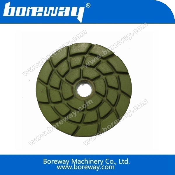 Spiral Slab Floor Polishing Pad 4 Inch Manufacturer