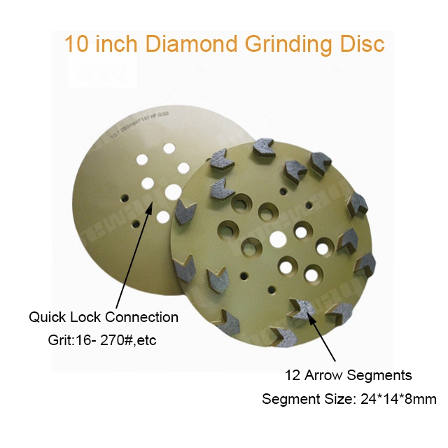 10 inch Diamond Grinding Disc