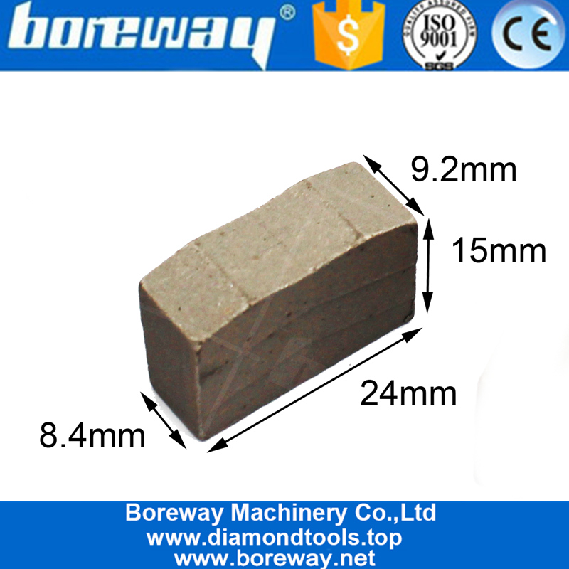 Segment de coupe de diamants multiples multiples de 1,6 m pour les pays européens