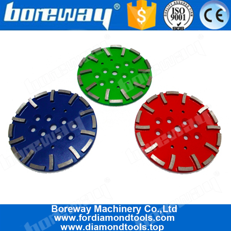 10''20 cutter head diamond grinding disc for hard floor grinding