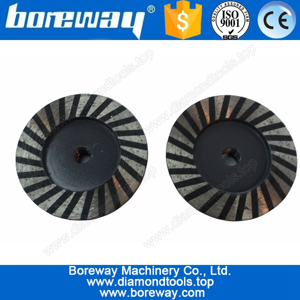 100mm Turbo Wave Cup Grinding for granite,stone diamond cup grinding wheel