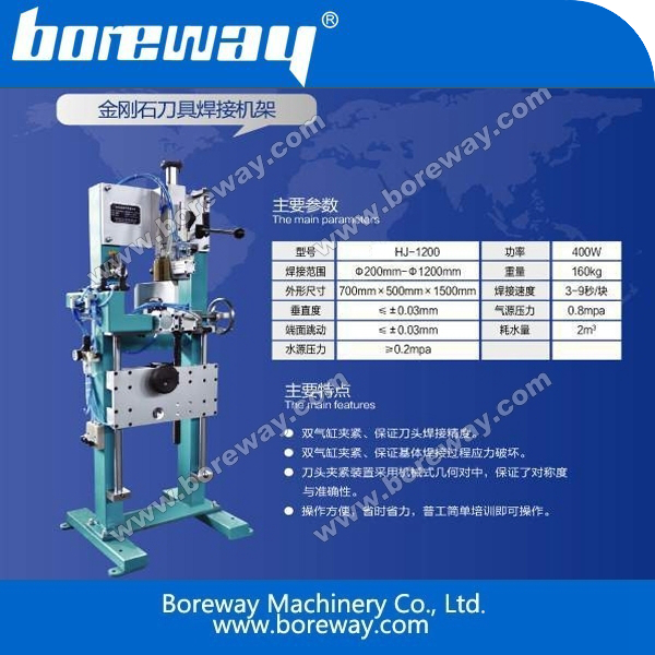 1200毫米锯片焊接机架