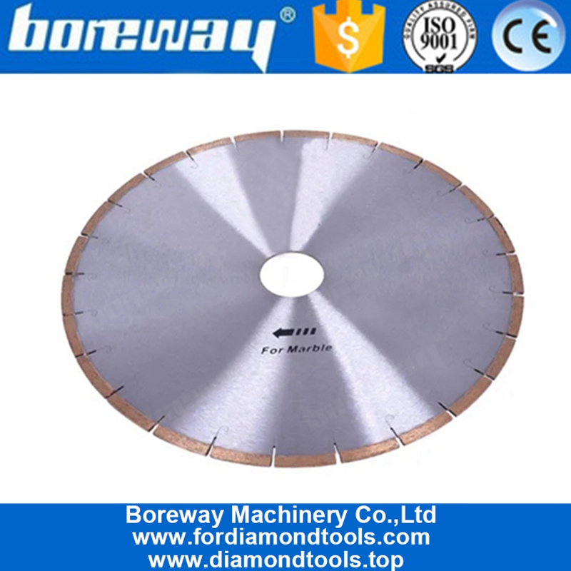14 인치 물고기 걸이 구멍 다이아몬드 절단은 대리석을 위해 톱날을