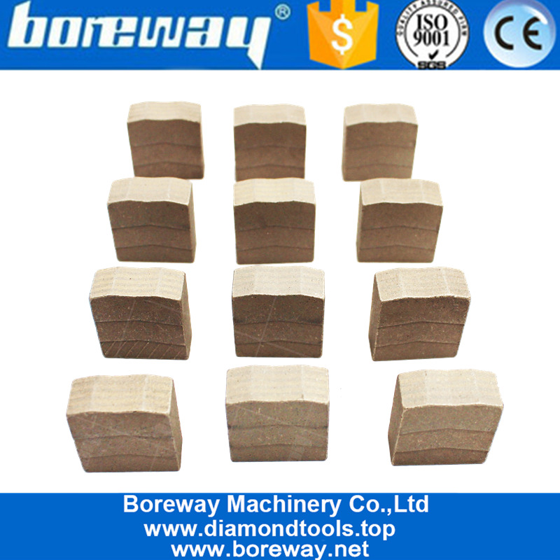 M 모양 다이아몬드 화강암 세그먼트가있는 2500mm 단일 톱날 블레이드