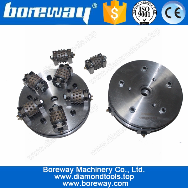 250mm куст молотком бетона отделка