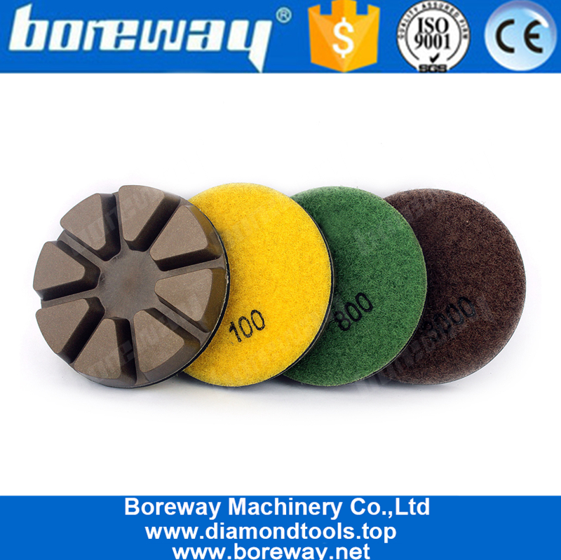 3 Inch 75mm Resin Bond Concrete Floor Grinding Discs Abrasive Tools