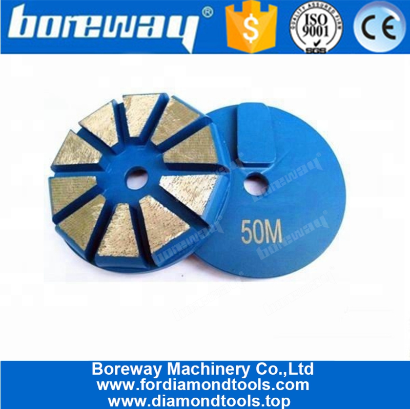 3 Inch Diamond Circular Shape Metal Bond Grinding Pad For Grinder