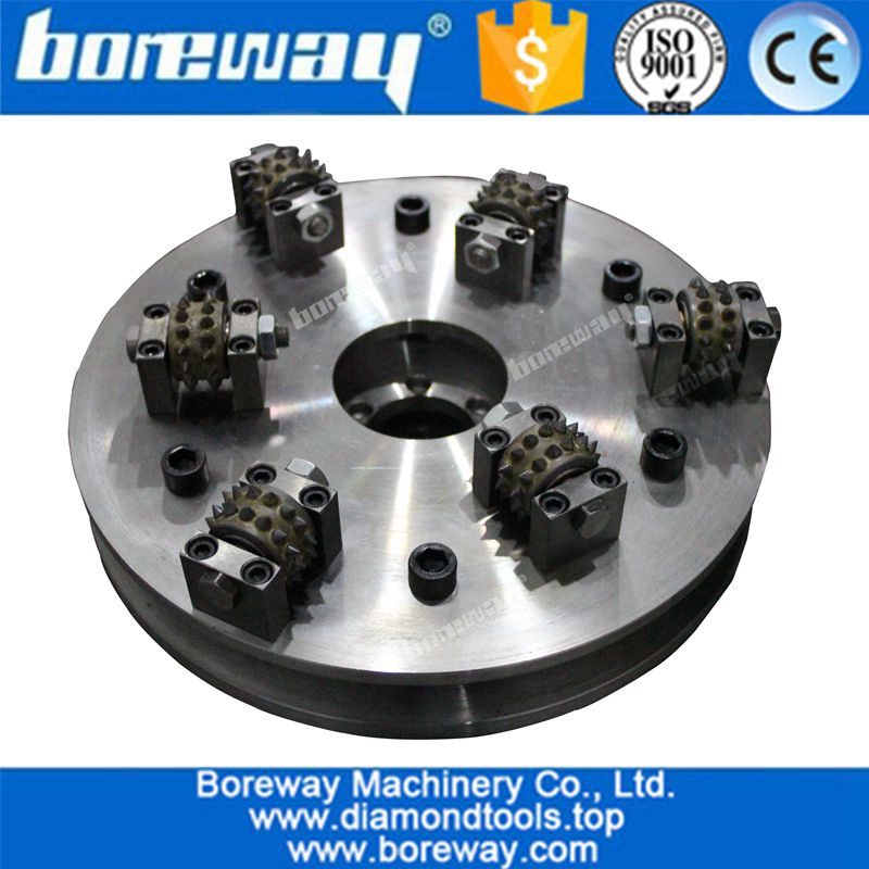 300MM Rotary Bush Hammer Plate With Double Layers