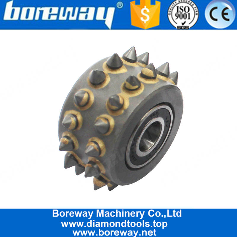 30s Hammer Alloy Carbide Rollers Litchi Ferramentas de retificação de superfície para concreto Fornecedores China