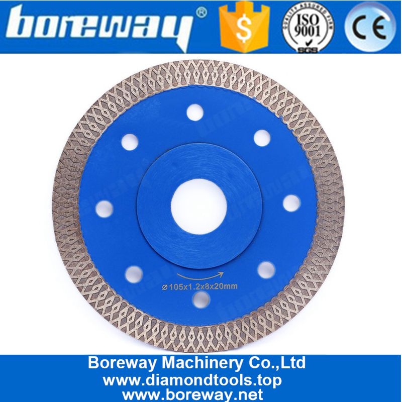 4-Zoll-Wellen-Diamant-Kreisschneideblatt für Steinporzellan-Fliesen-Keramik