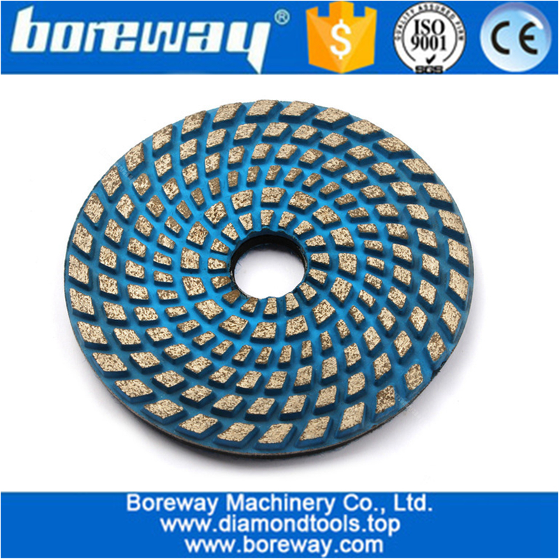 4inch Concrete Floor Grinding Disc Diamond Sintered Metal Dry Used For Floor grinder