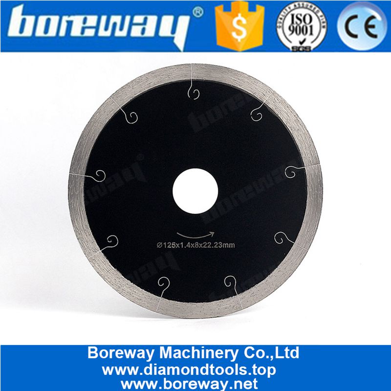 5 Inch Hot Pressed Segments Cutting Disc For Ceramic Tile Marble