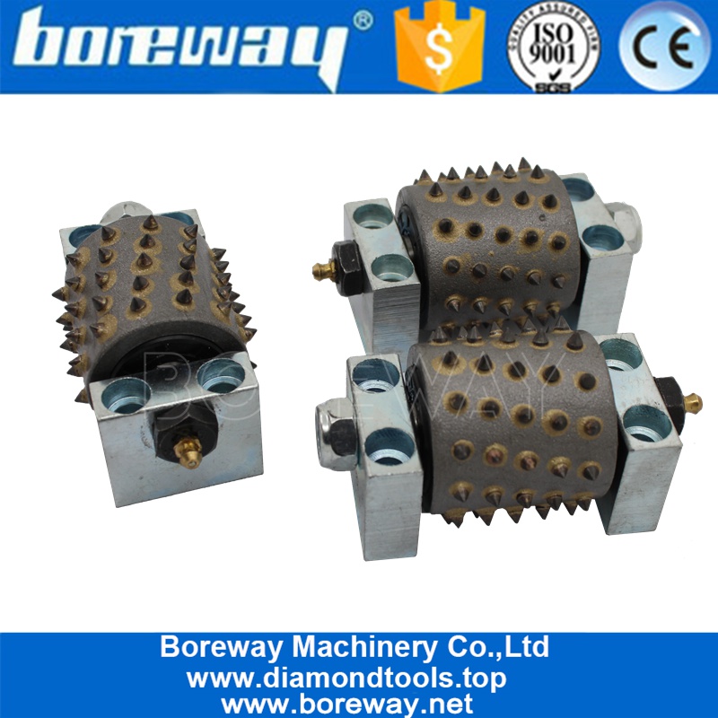 중국 Litchi 표면 연삭을지지하는 60 핀 고성능 부시 해머 롤러 제조업체