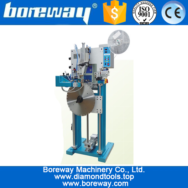 Automatic high frequency brazing welding frame for diamond saw blade