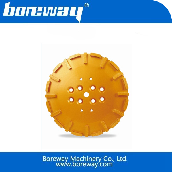 Big flat diamond grinding disc