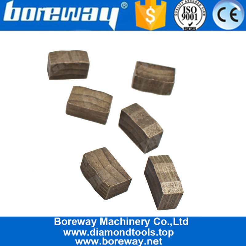 Segmento de disco de diamante de alto grau Boreway 1400mm para corte em bloco de granito