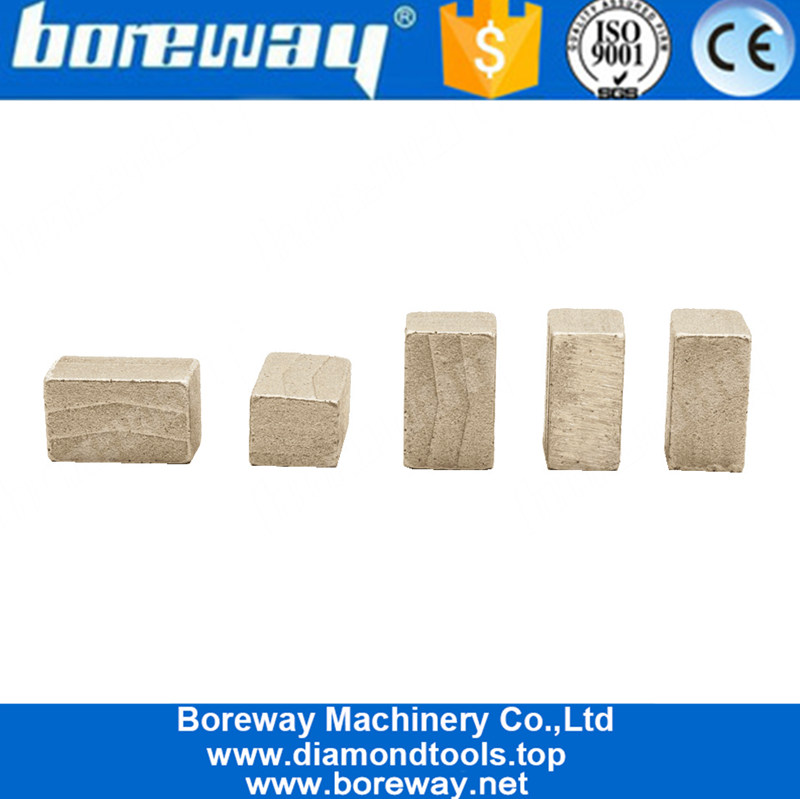 Boreway Segment de lame de scie circulaire de 2 m pour coupe de segment à lame unique et à lames multiples pour le granit Fabricant