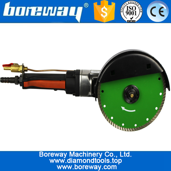 Boreway 7 inch pneumatic water cutting machine