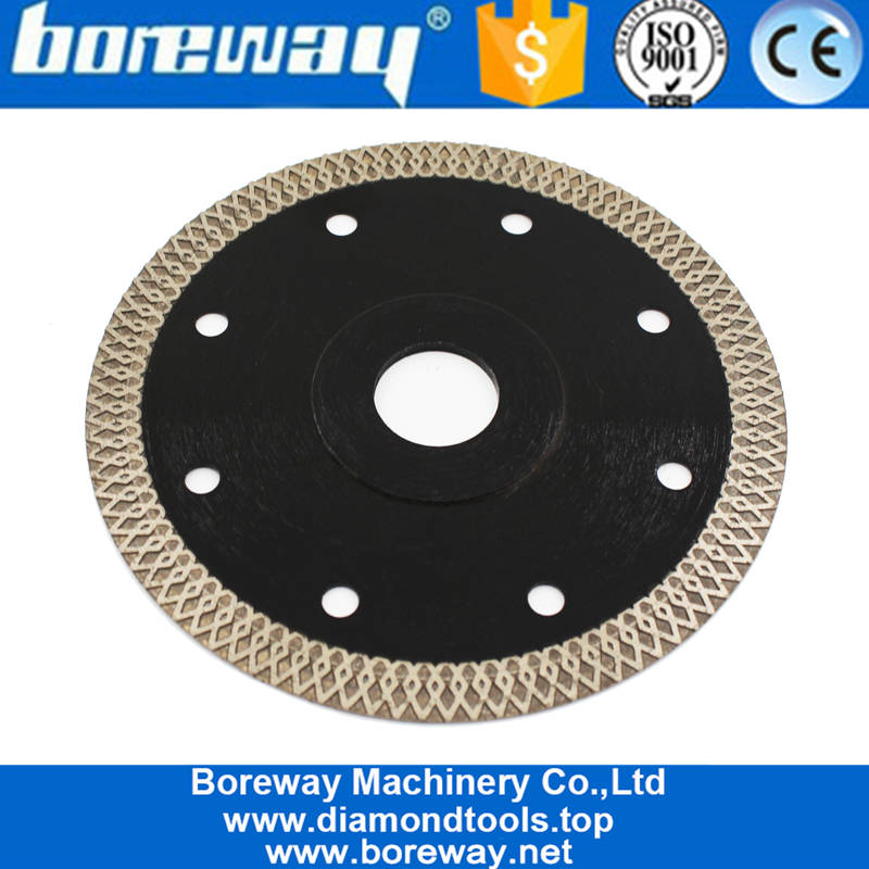 Boreway 9inch 230mm Sharp Cut Turbo Mesh Type Hoja popular para el fabricante de granito