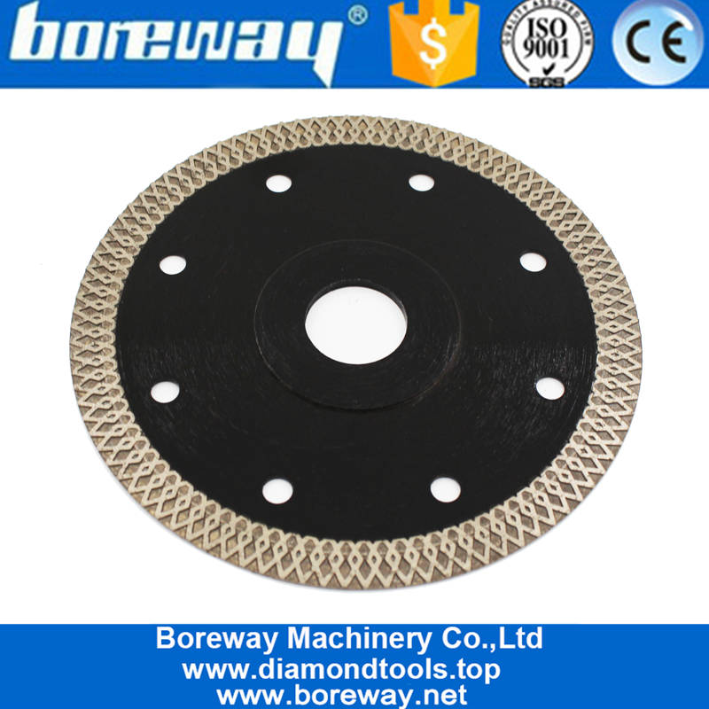 Boreway 9inch 230mm Sharp Cut Tipo de malha turbo popular lâmina para fabricante de granito