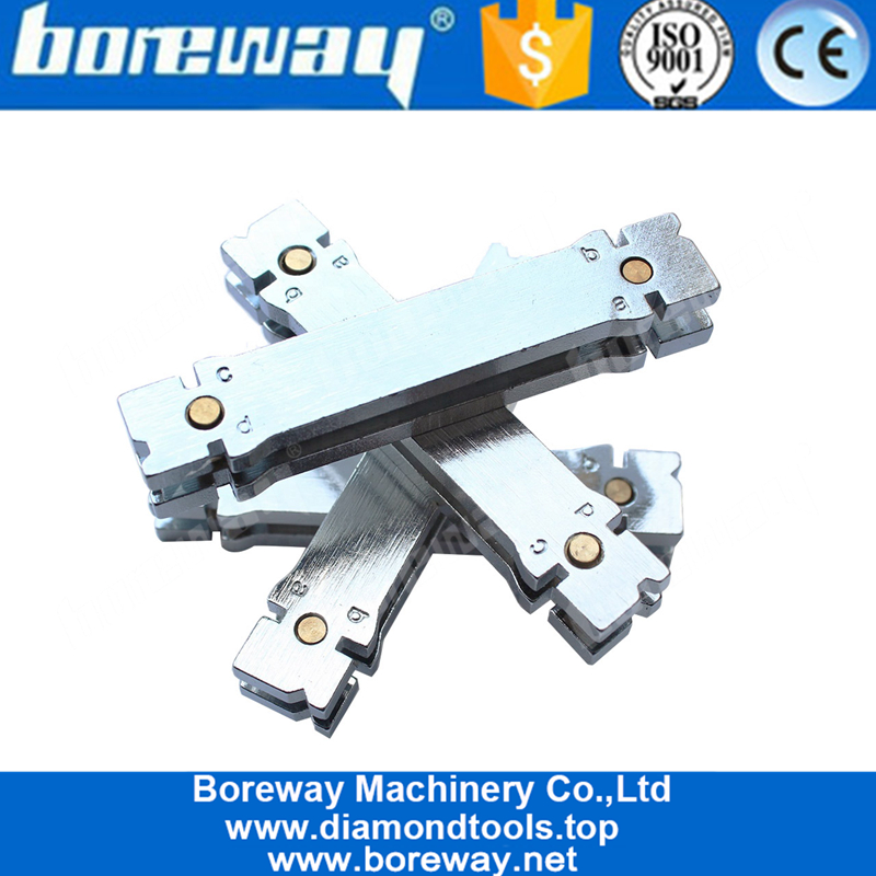 Supporto per magnete in metallo brasato Boreway per il segmento della punta del nucleo di saldatura sui barilotti del nucleo