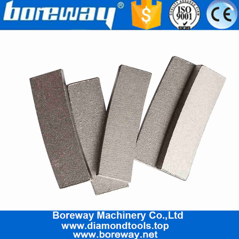 Boreway أداة الماس شقة نوع قطعة الماس شقة الجرانيت الحجر الرملي قطع الحجر الجيري
