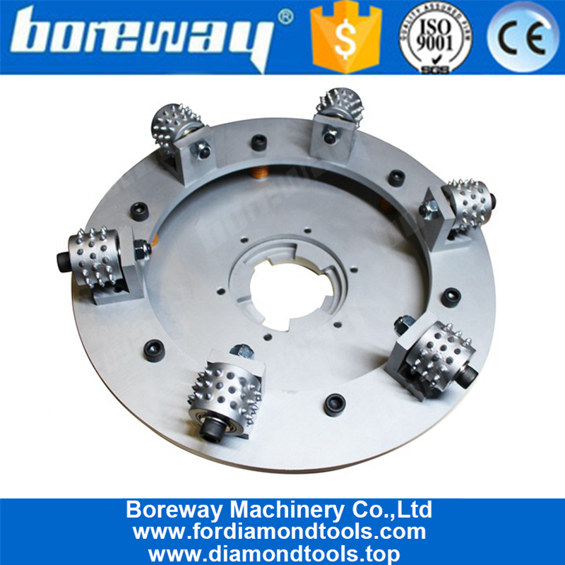 ग्रेनाइट पीसने के लिए Boreway हॉट सेल रोटरी बुश हैमर प्लेट