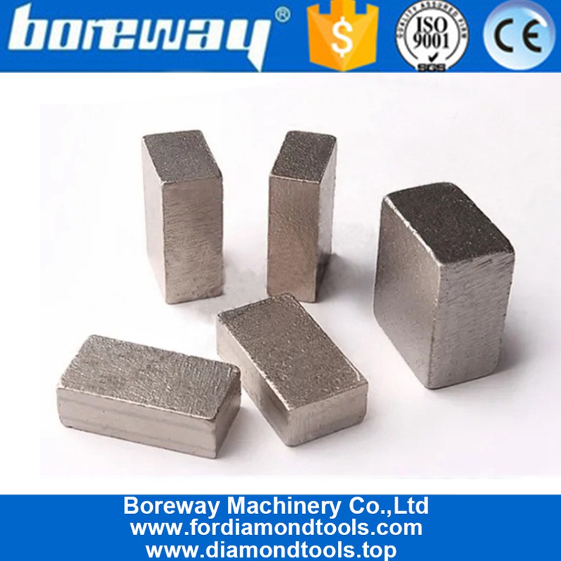 Boreway Fornece corte de bloco de mármore de segmento de diamante de 1600mm para o Paquistão