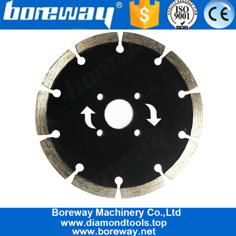 Suministro Boreway Diamante Circular 150mm Agujeros circulares Disco de corte de hormigón para máquina de sierra de mano