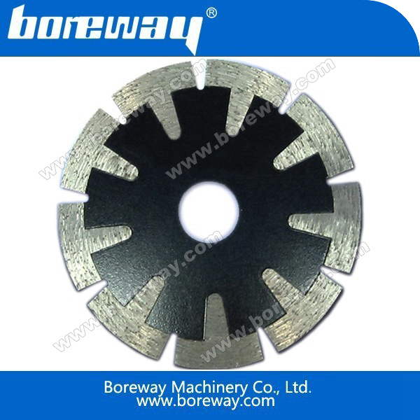 Boreway T-shaped segmented saw blade