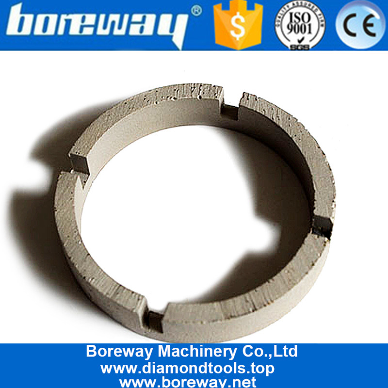 Boreway Wet Use Diamond Crown Shape Core Drill Segment For Reinforce Concrete Manufacturer