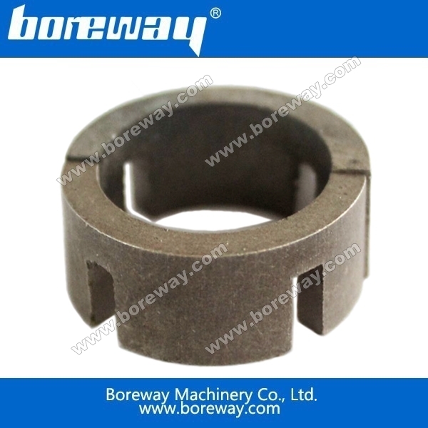 Boreway crown segment for construction diamond core drill bit