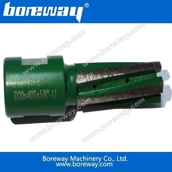 Boreway diamante CNC dedo bit