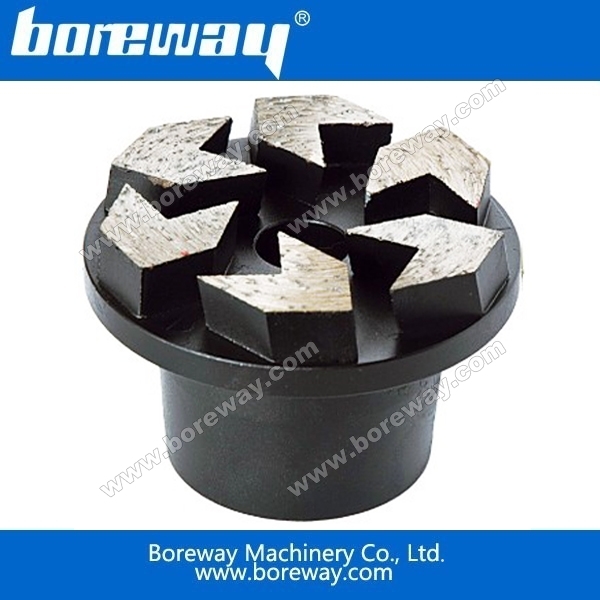 Boreway especificações normais de nossas fichas de diamante de moagem