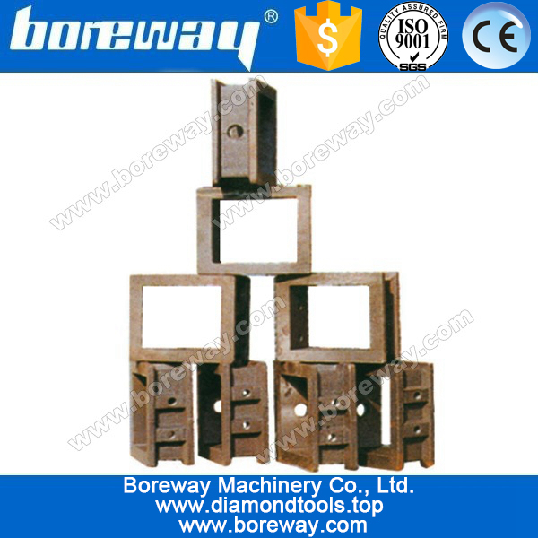 Cast iron mold box for processing diamond segment