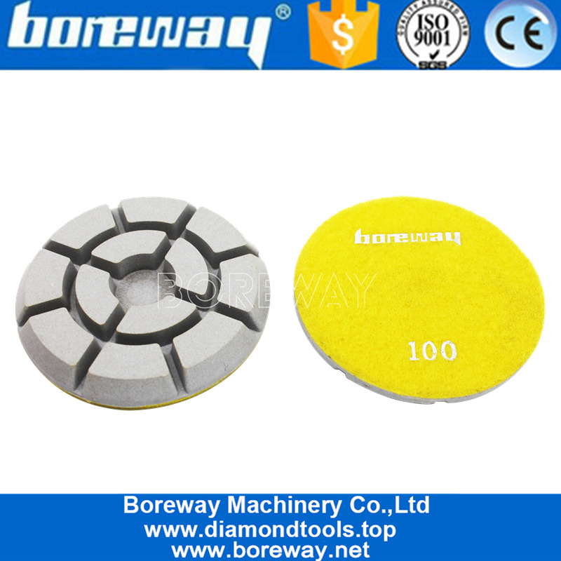 China Diamond Floor Polishing Pad For Concrete Surfaces Manufacturer
