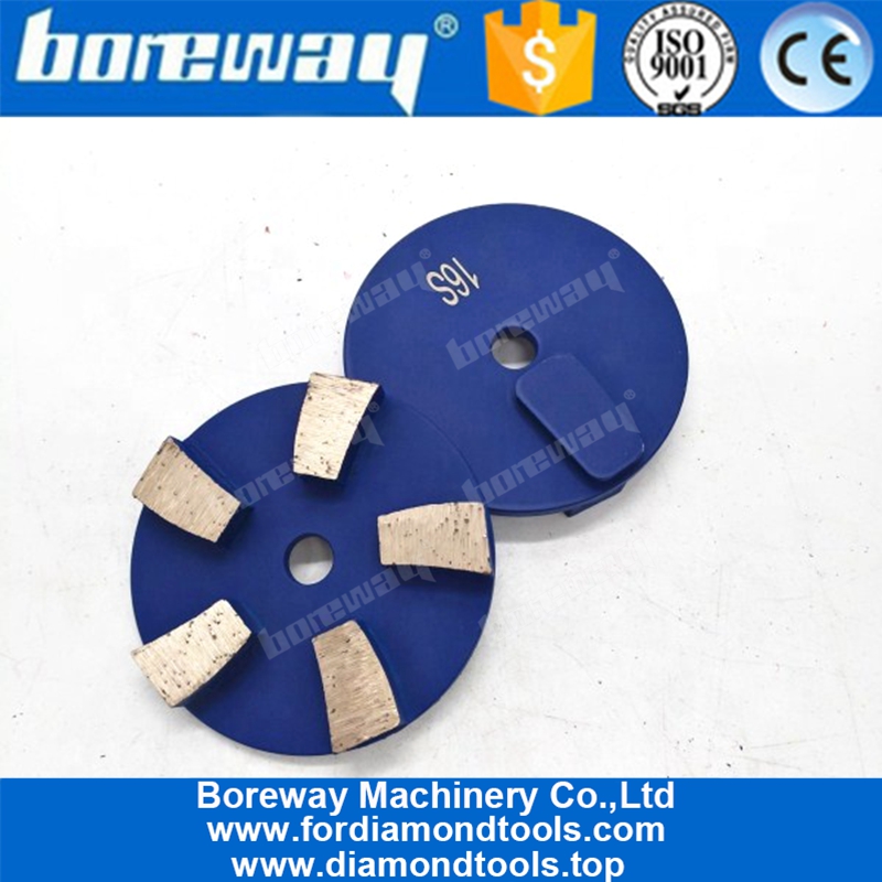 Circular Type Floor Diamond Metal Bond With Beveled Shape Bar