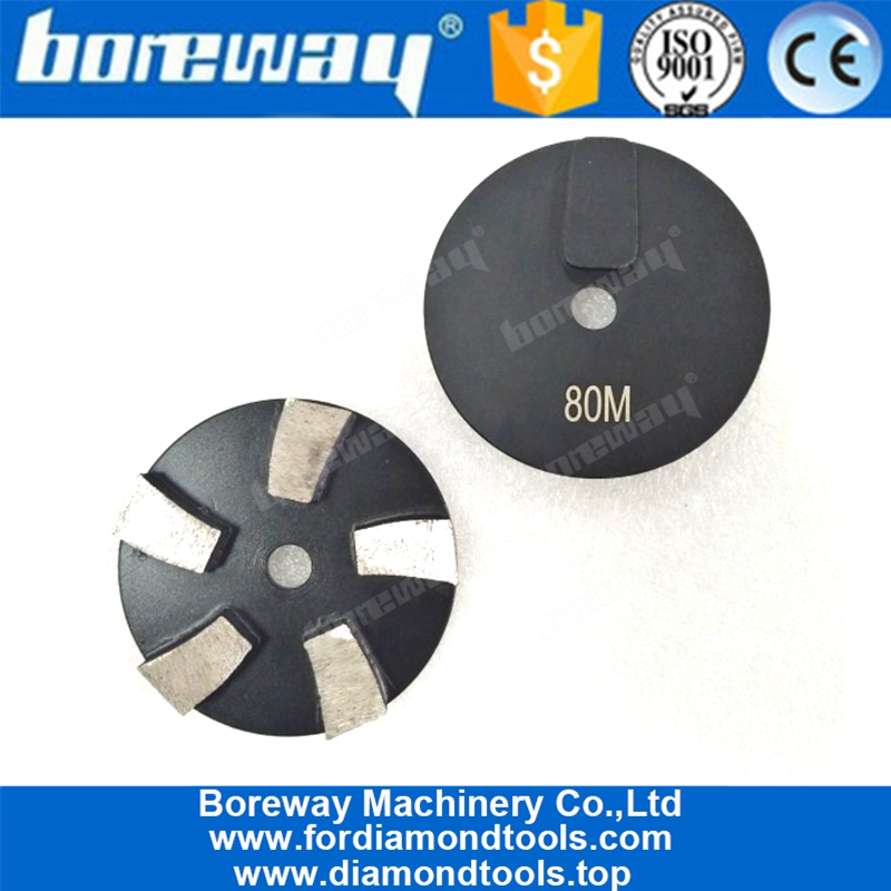 Circular Type Floor Diamond Metal Bond With Beveled Shape Bar