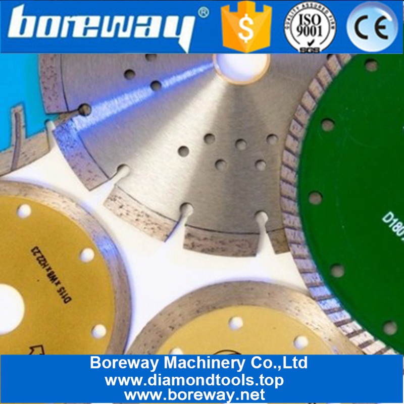 Kreuzschneiden von Diamant-Segment-Sägeblättern für Steinsägen